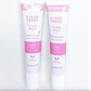 (2) COVERGIRL Clean Fresh Cream Blush, Sweet Innocence 0.5 Fl Oz